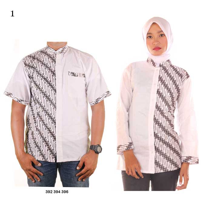 Sarimbit Couple Batik Muslim Luqman