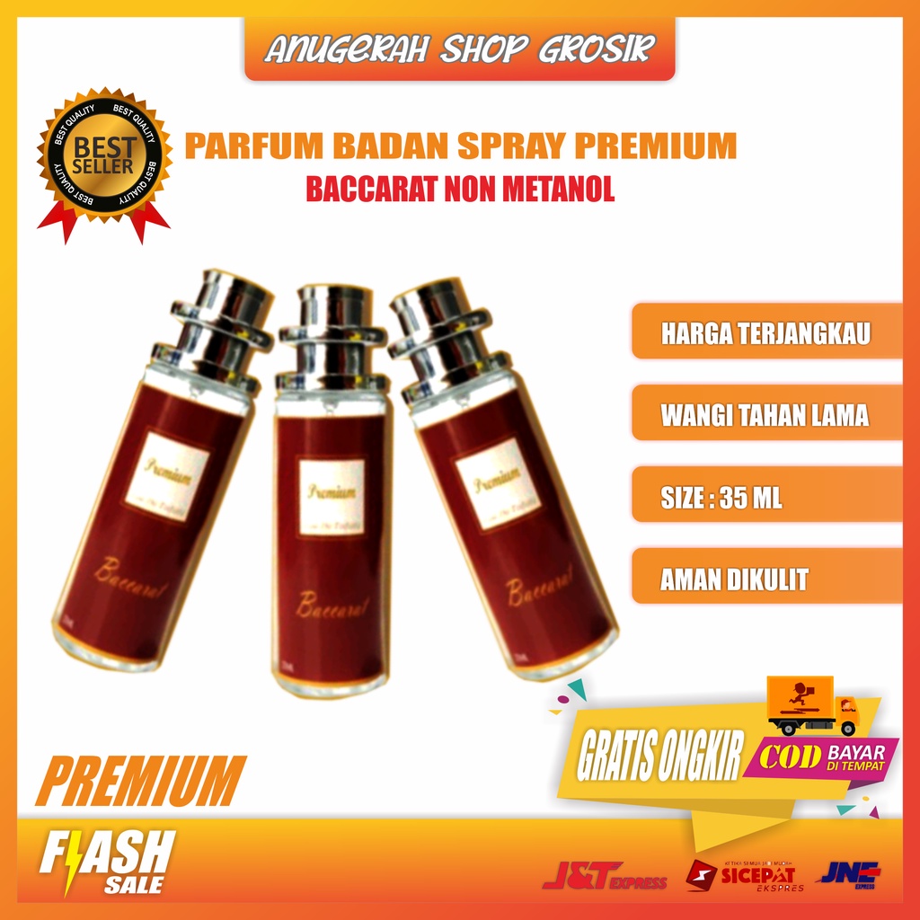Parfum Badan Tahan Lama - Parfum Badan ORIGINAL PREMIUM BACARAT - Wanginya Bikin Lengket Pasangan An