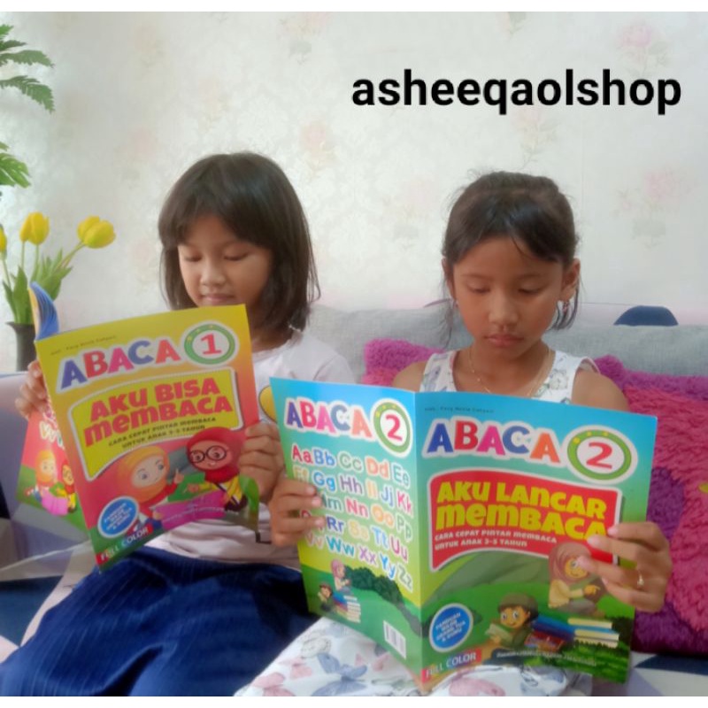 Buku ABACA 1-2 Aku Lancar Membaca Cara Cepat Pintar Membaca