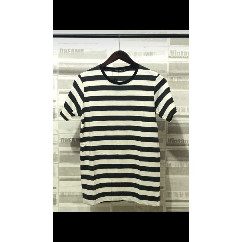 Kaos salur pendek pria dan wanita kaos belang belang cowok cewek kaos motif garis garis