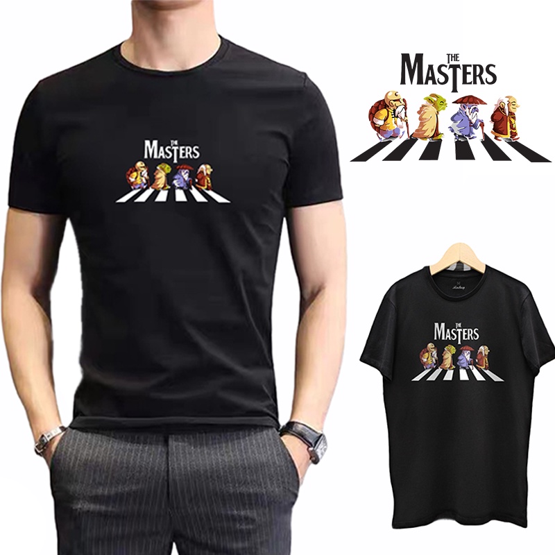 Lilipop Kaos Pria The Master Baju Distro Basic Tshirt Kasual