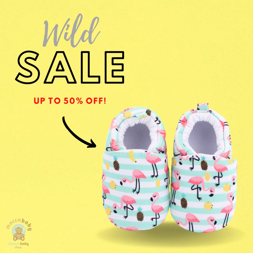 MBSS Sepatu sandal bayi baby shoes prewalker laki-laki perempuan unisex umur 0-18 bulan model casual / SURPRISE