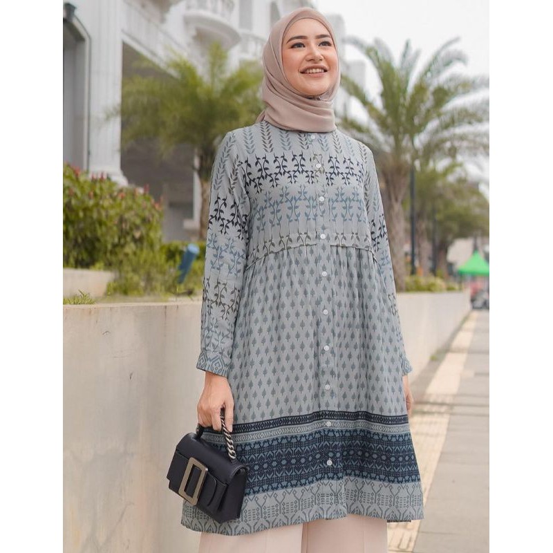Hafsa Tunik blue M by heavenlights