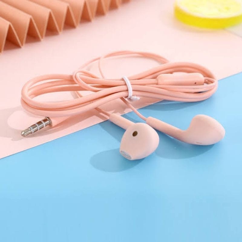 Earphone Macaroon Mate Colours U19-Earphone Music Angel Headset