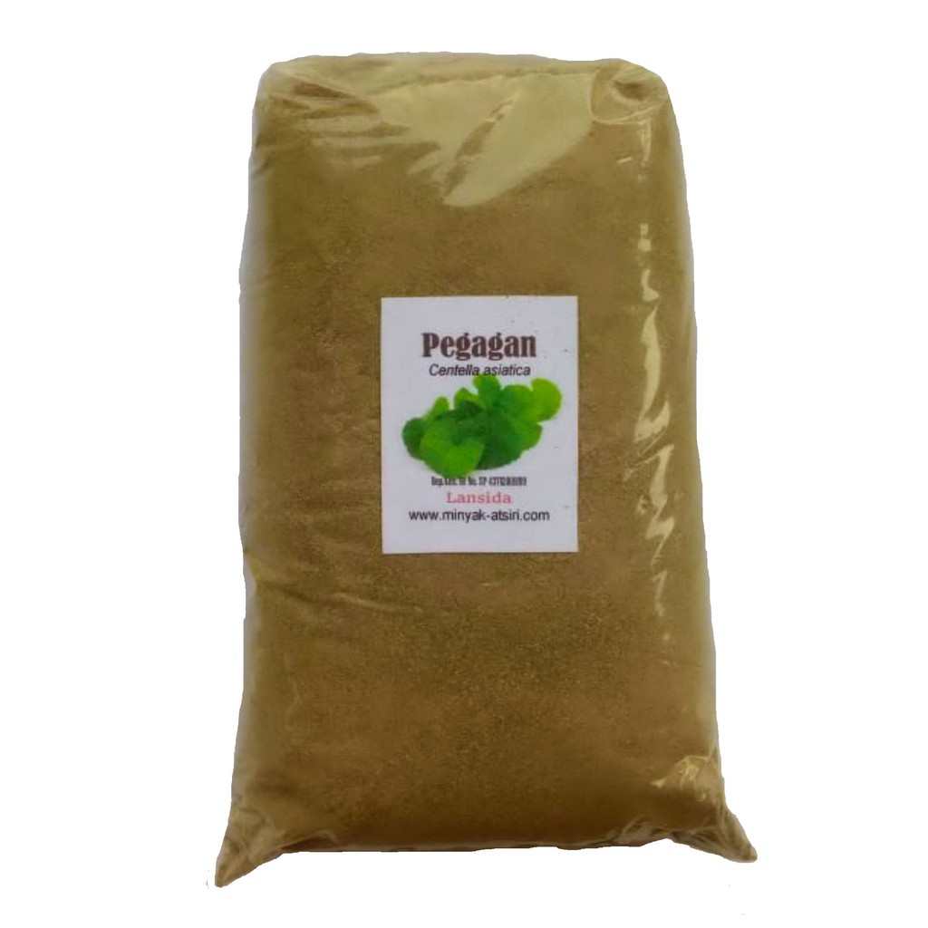 Serbuk Pegagan 500 g Simplisia Bubuk Antanan Centella asiatica Herba Powder