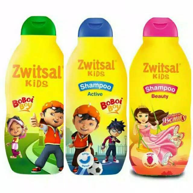 Zwitsal Kids Shampoo BOBOIBOY dan BEAUTY