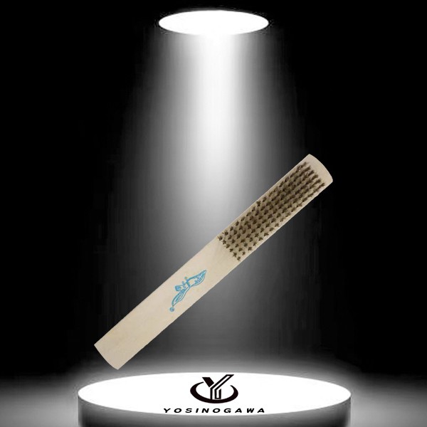 Sikat Kawat Kuningan /Sikat kawat baja GAGANG KAYU-yosinogawa