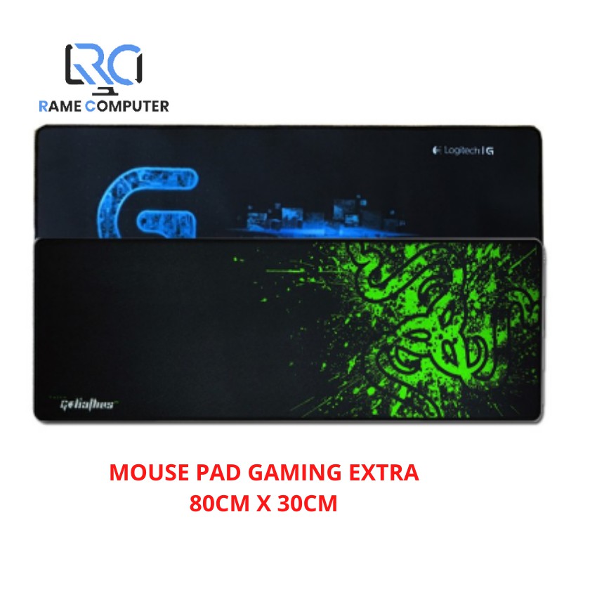 MOUSE PAD GAMING EXTRA PANJANG 80CM X 30CM MOUSEPAD ALAS MOUSE TEBAL