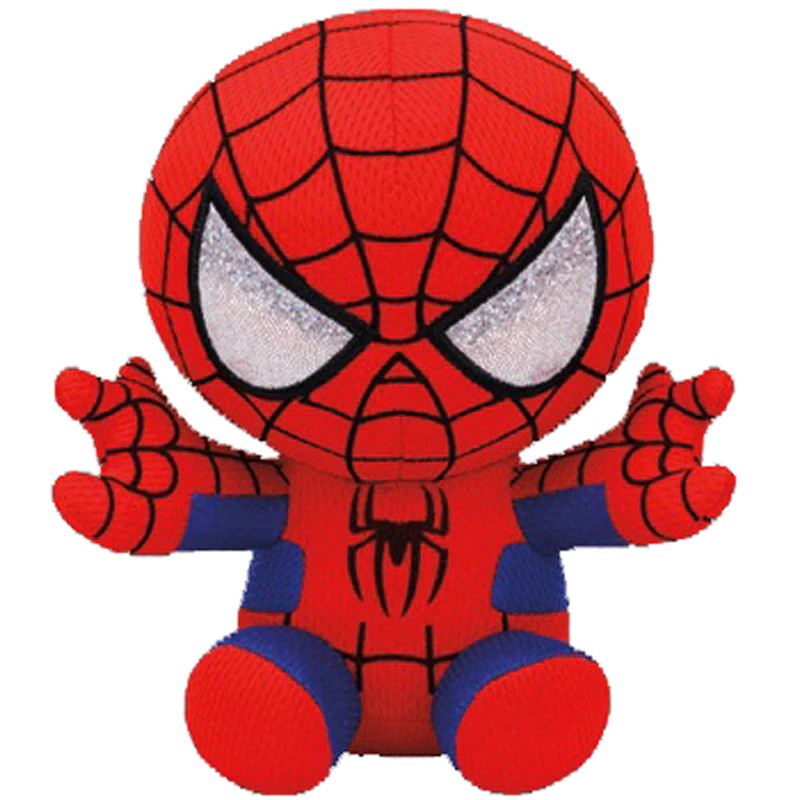 baby toys Ty Stuffed & Plush Marvel Super Hero Spiderman Toy 15cm