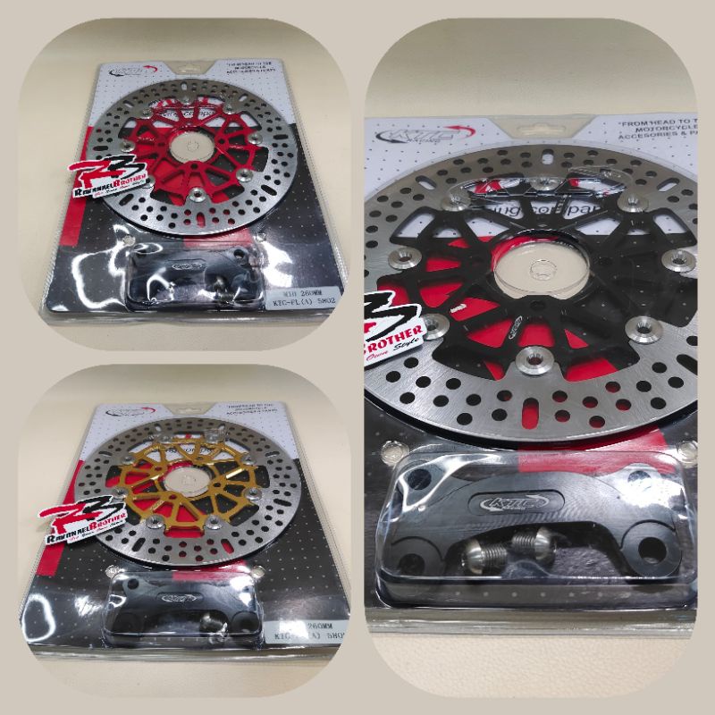 Disc Brake Piringan Cakram KTC Racing 260 mm CNC Bulat Mio Smile
