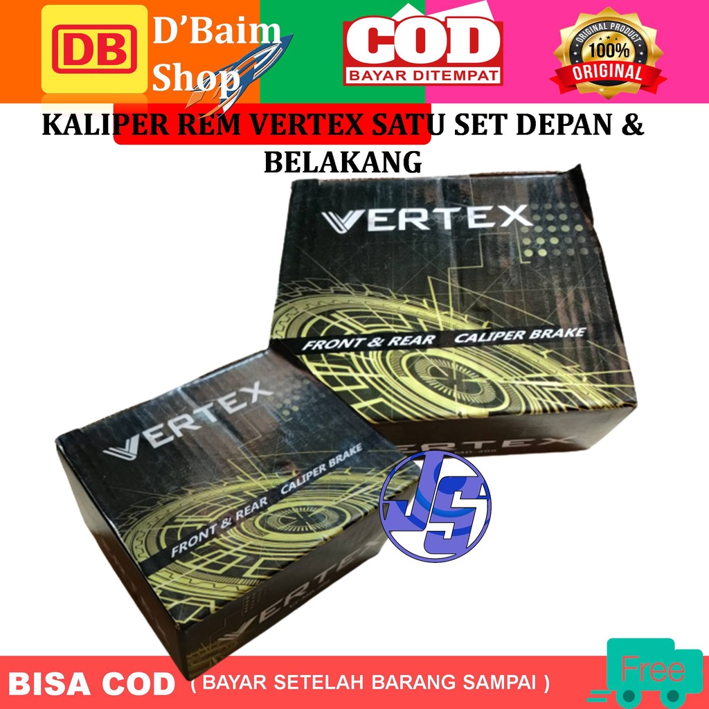 Caliper Rem Discbrake Cakram Kaliper Disc Brake Sepeda Vertex MD-206 Rem Sepeda Vertex