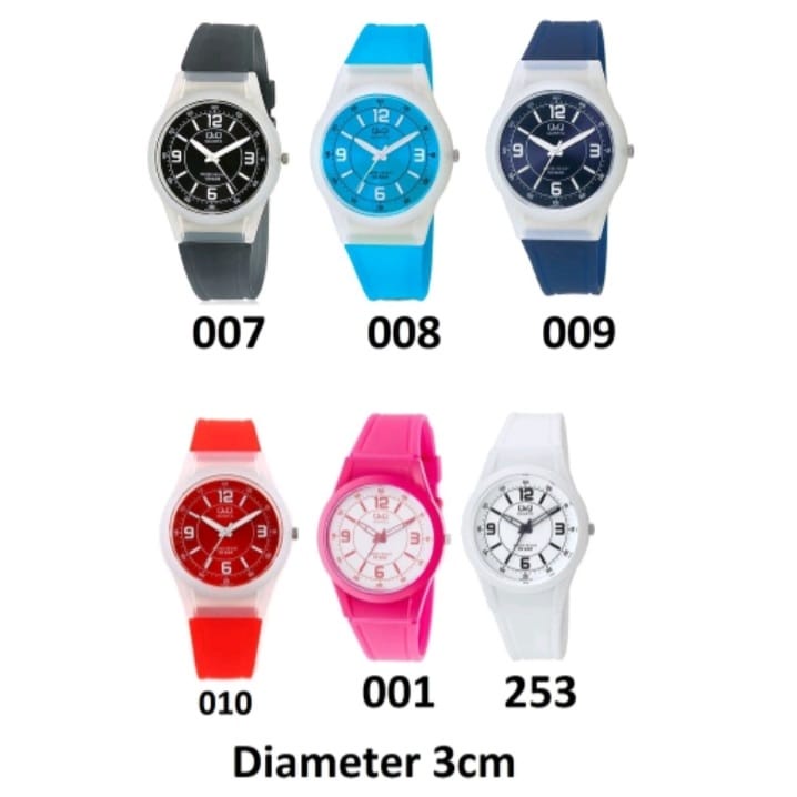 QQ Original VQ50 Series Jam Tangan Unisex - Karet