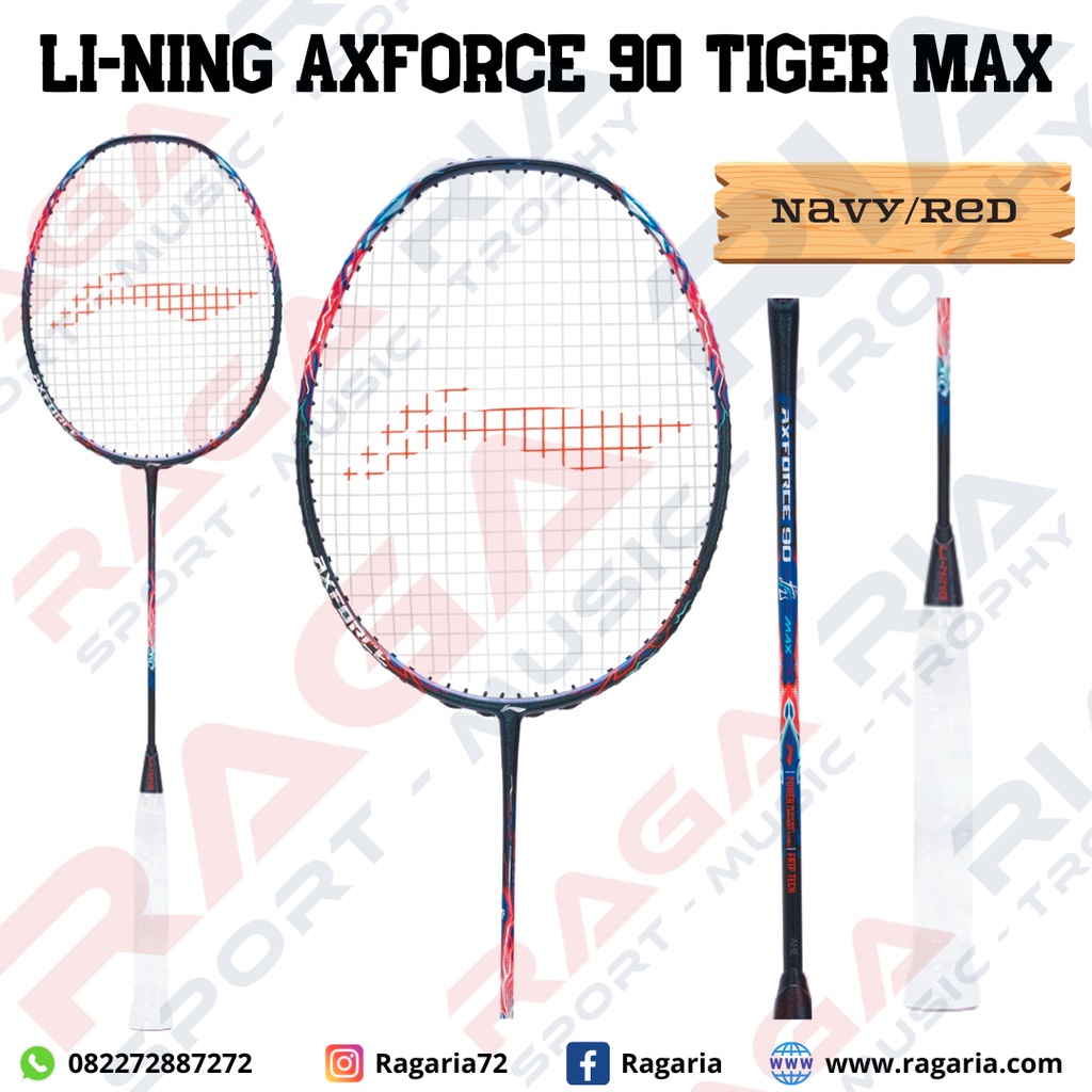 Raket Badminton LI-NING AXFORCE 90 TIGER MAX