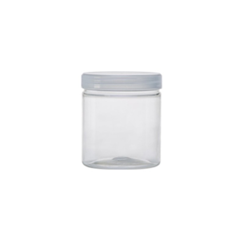 jar silinder 600ml / toples tabung 600ml tutup Silver / gold Aluminium