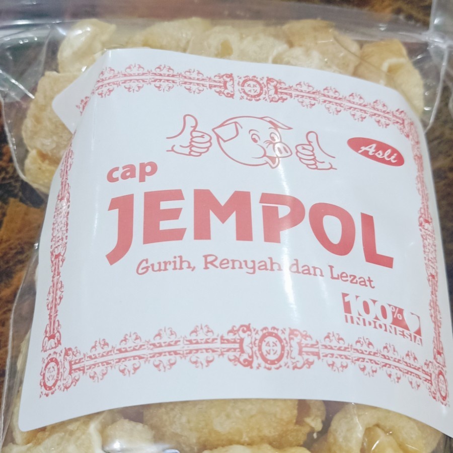 

Kerupuk Krupuk Kulit Babi non halal Krupuk kulit Jempol 200gr