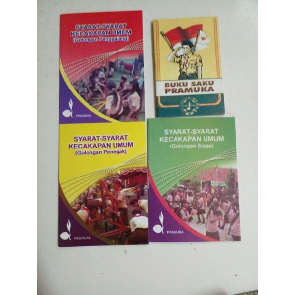 

BUKU SAKU PRAMUKA,SKU GOLONGAN SIAGA,SKU GOLONGAN PENGGALANG,SKU GOLONGAN PENEGAK