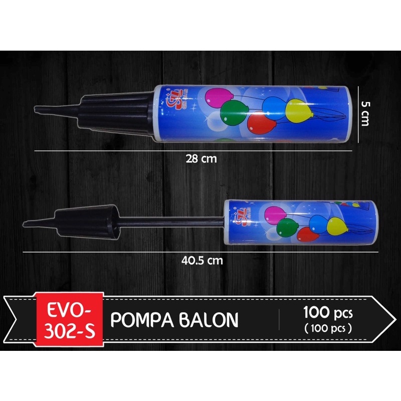 POMPA BALON MURAH / POMPA BALON TANGAN / POMPA BALON FOIL / HAND MANUAL PUMP