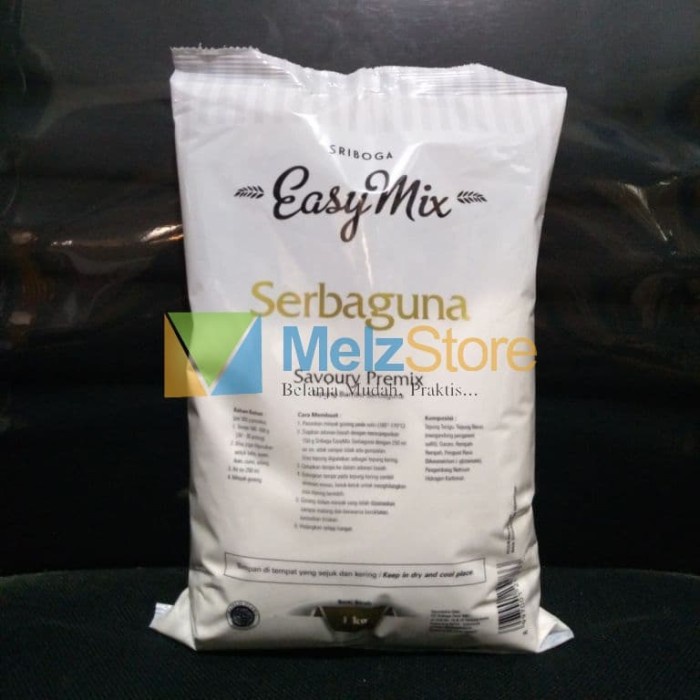 

b011tee Tepung Premix Sriboga Easymix Serbaguna 1Kg Da01D100
