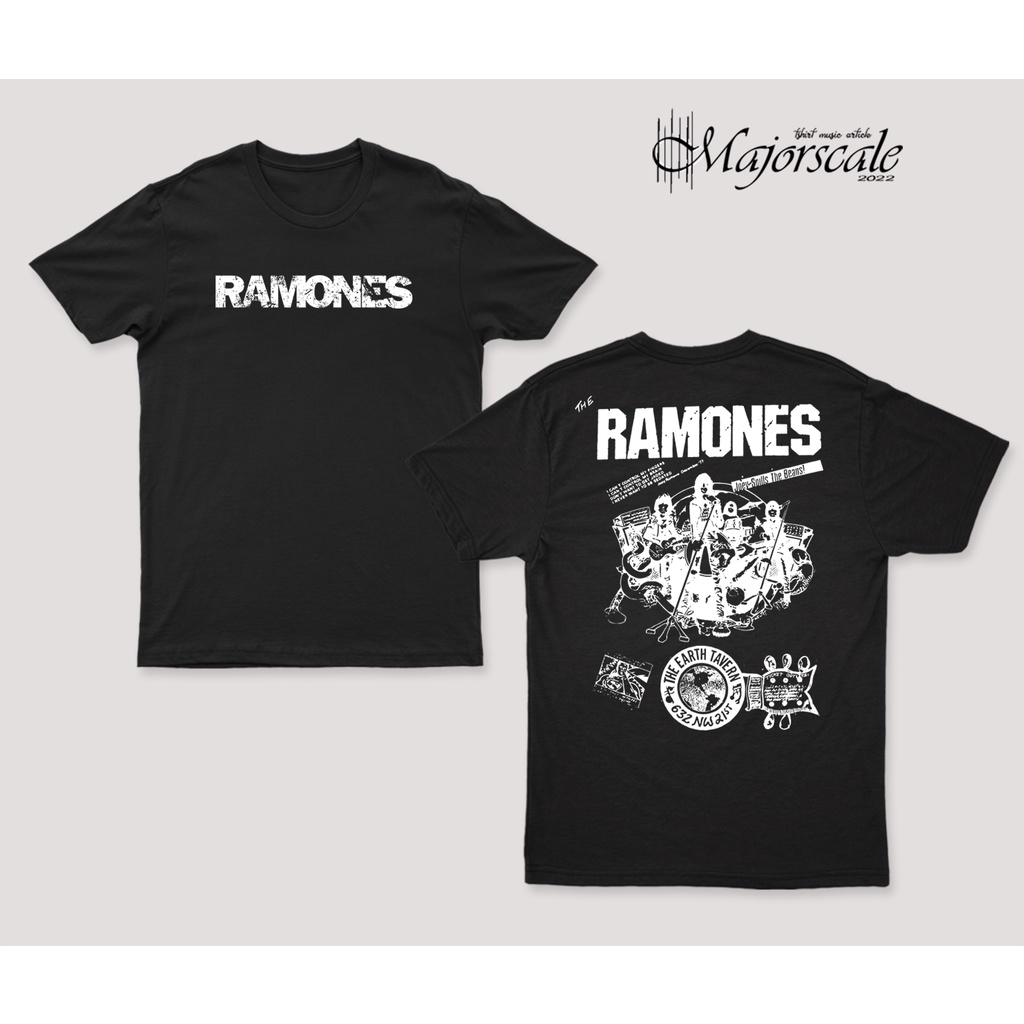 KAOS MUSIK BAND RAMONES PERSONIL ORIGINAL MINORSCALE