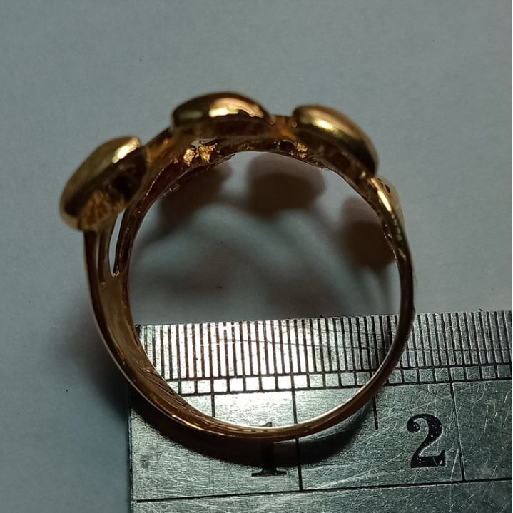 Cincin Emas 17K - 3.95 gr Kadar 750 - 1190