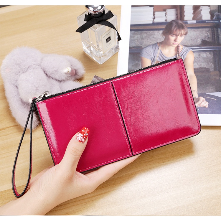 Dompet Panjang Premium  Wanita Import Model Polos / Premium Wallet Jakarta COD - 364