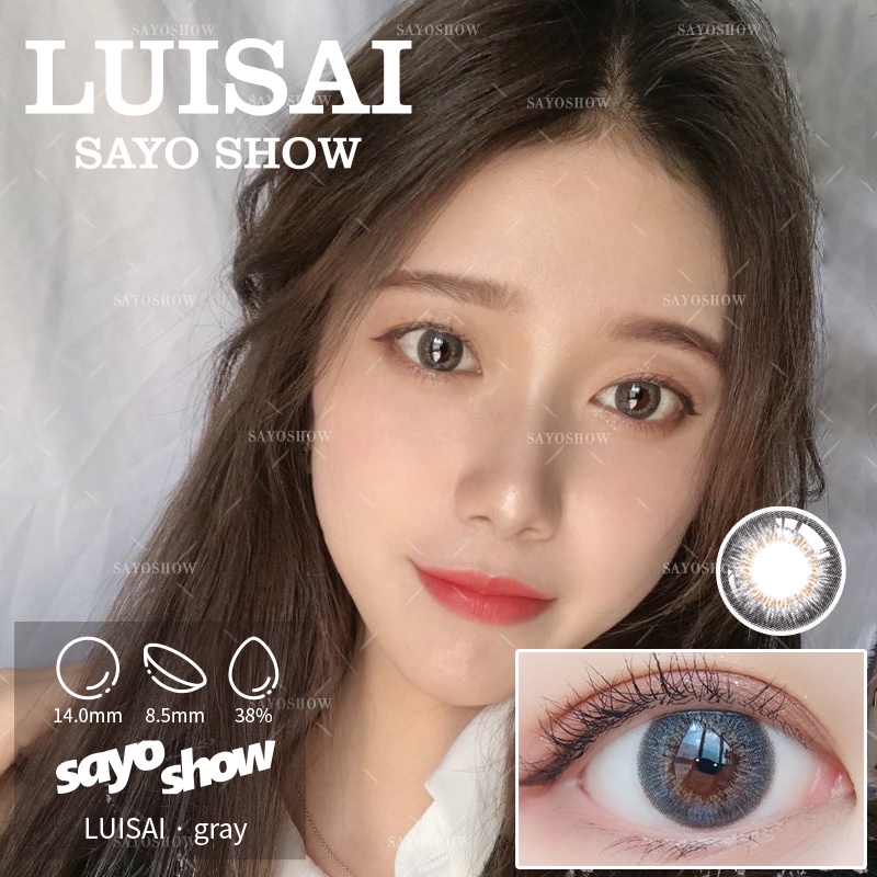 SAYOSHOW - Softlens LUISAI Normal, Minus 1.00 S/D 8.00 (14 mm)