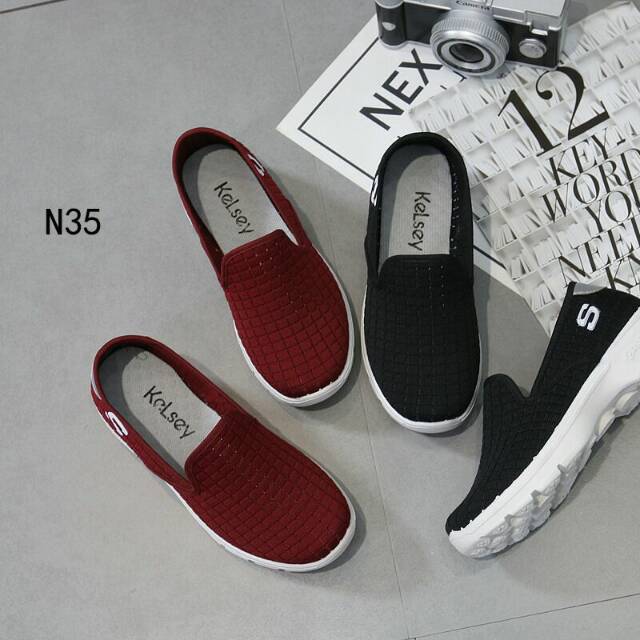 Sepatu batam new sneaker kelsey N35 (3365)