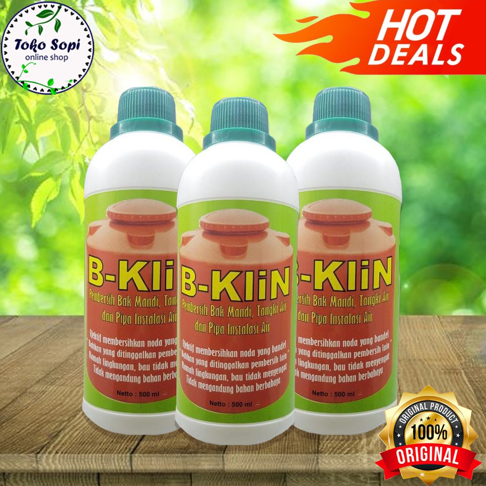 KLIN, BKLIN, B-KLIN, B KLIN (PEMBERSIH TOREN, PRALON, TANGKI / TANDON)