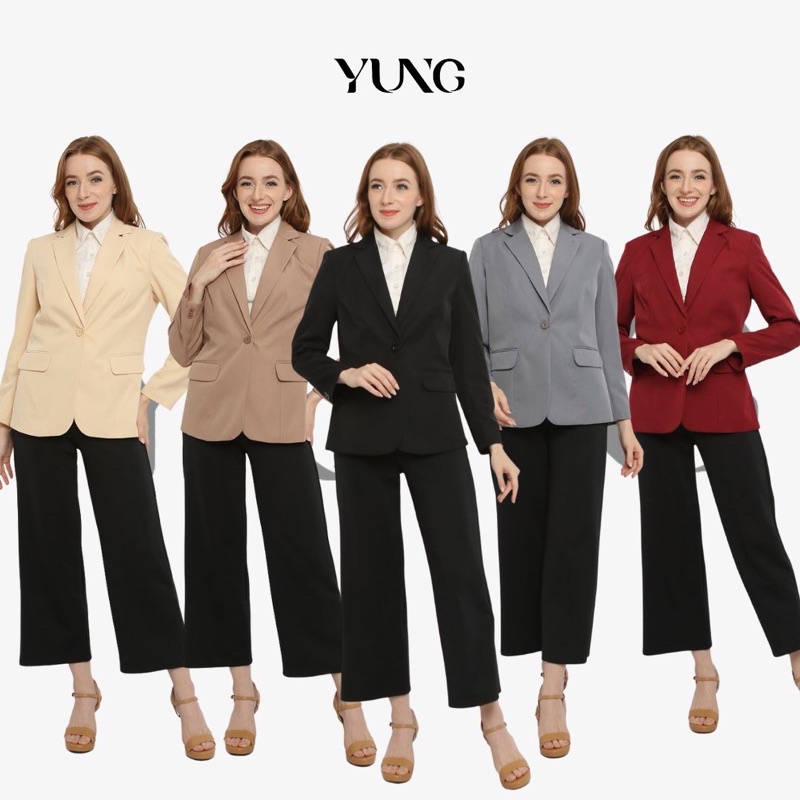 Blazer Formal Wanita | YUNG Woman Blazer