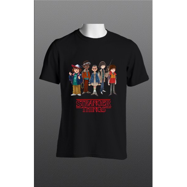 KAOS STRANGER THINGS  - KAOS FILM STRANGER THINGS  - TSHIRT STRANGER THINGS