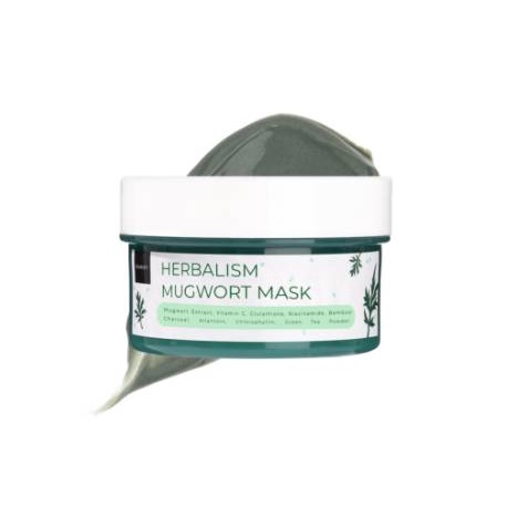 [COD] Scarlett Whitening Herbalism Mugwort Mask Menyamarkan Noda Melembabkan Menenangkan Kulit I BPOM 100% Original