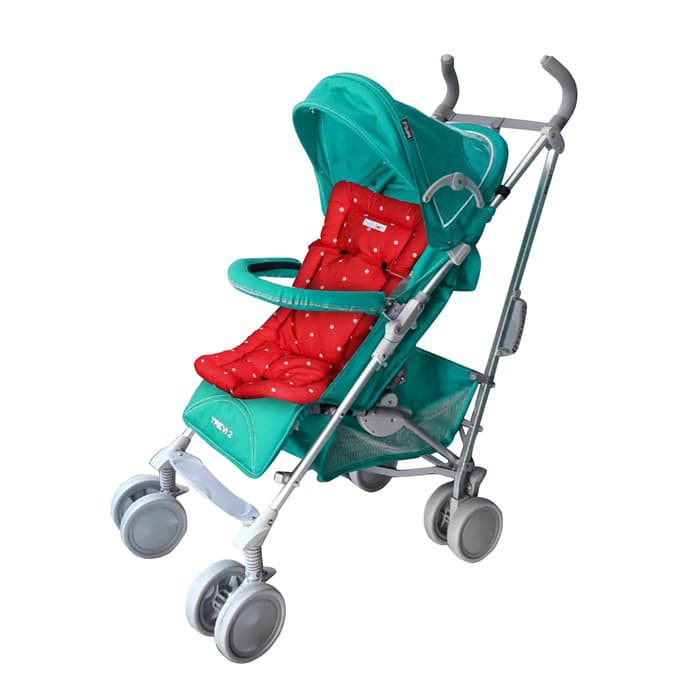 Ibu & Bayi - Alas Stroller Baby Elle Tipe Trevi   Trevi 2 By Ndollolo   Benhur Polkadot