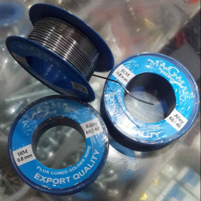 Timah Solder 0.8 mm Per Meter (Eceran)