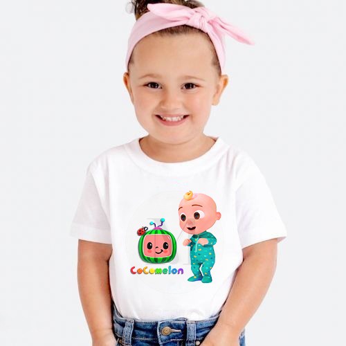 MYSTIQUE.ID-BAJU KAOS CO*CO ME*LON BABY TV T-SHIRT LUCU DAN AESTHETIC