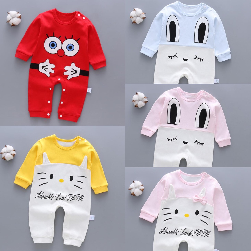 (UCB-UCL) Jumper Panjang Bayi-Jumsuit Bayi-Baju Tidur Bayi Anak Panjang Import