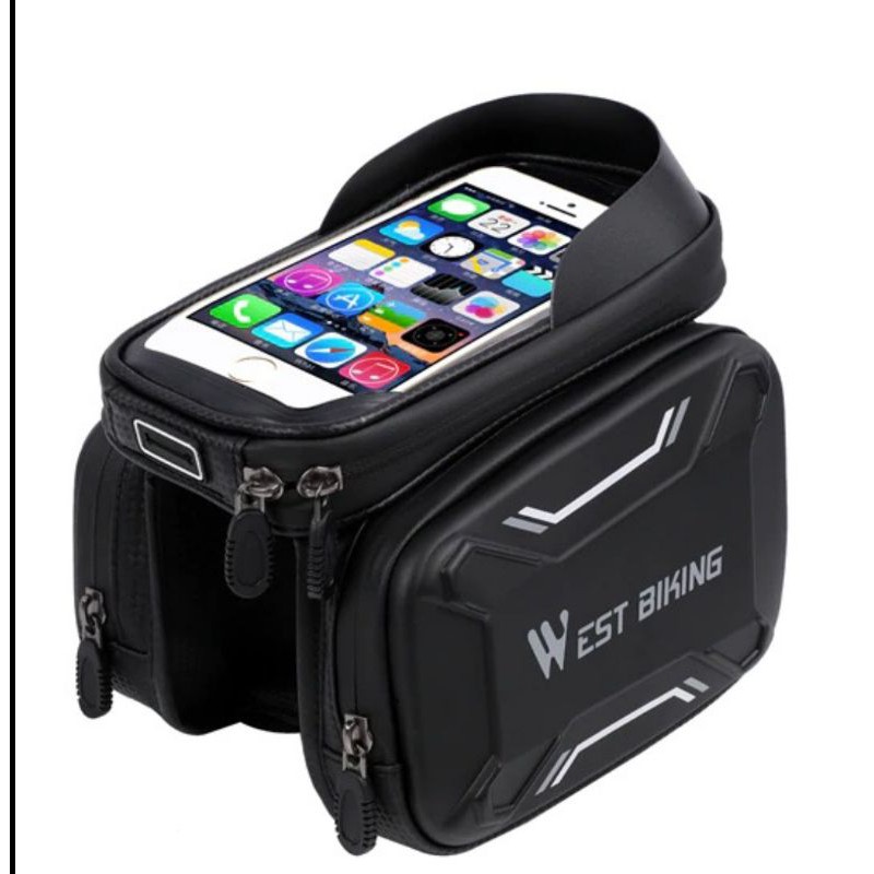 WEST BIKING Tas Sepeda Road Handlebar Waterproof Accessories Screen Touch -  YP0707