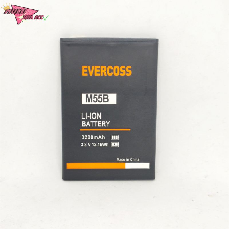 Baterai Evercoss M55B battery batrai hp JMA