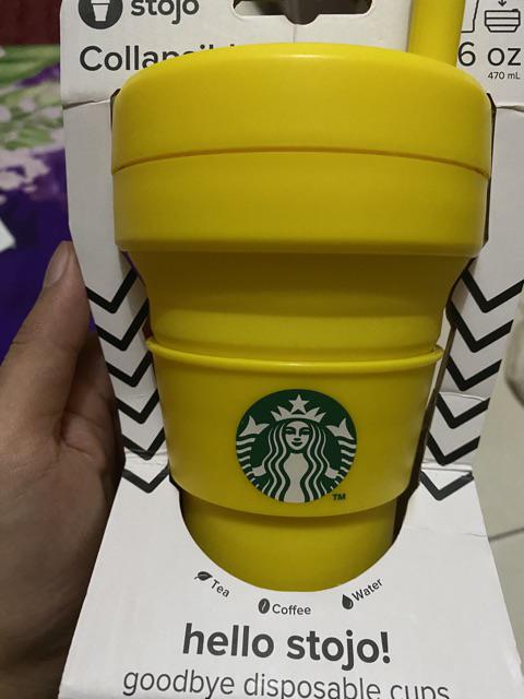 Starbucks X Stojo Collapsible Cup Best Seller