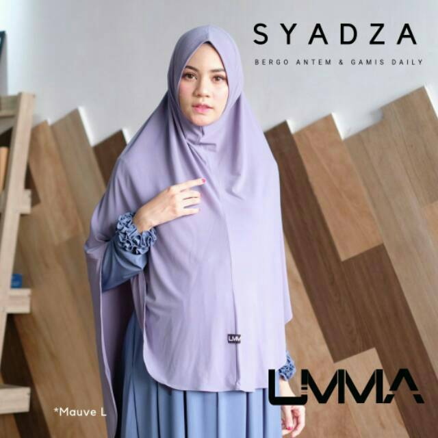 Syadza Umma M | Khimar Syari Branded | Bergo Syadza