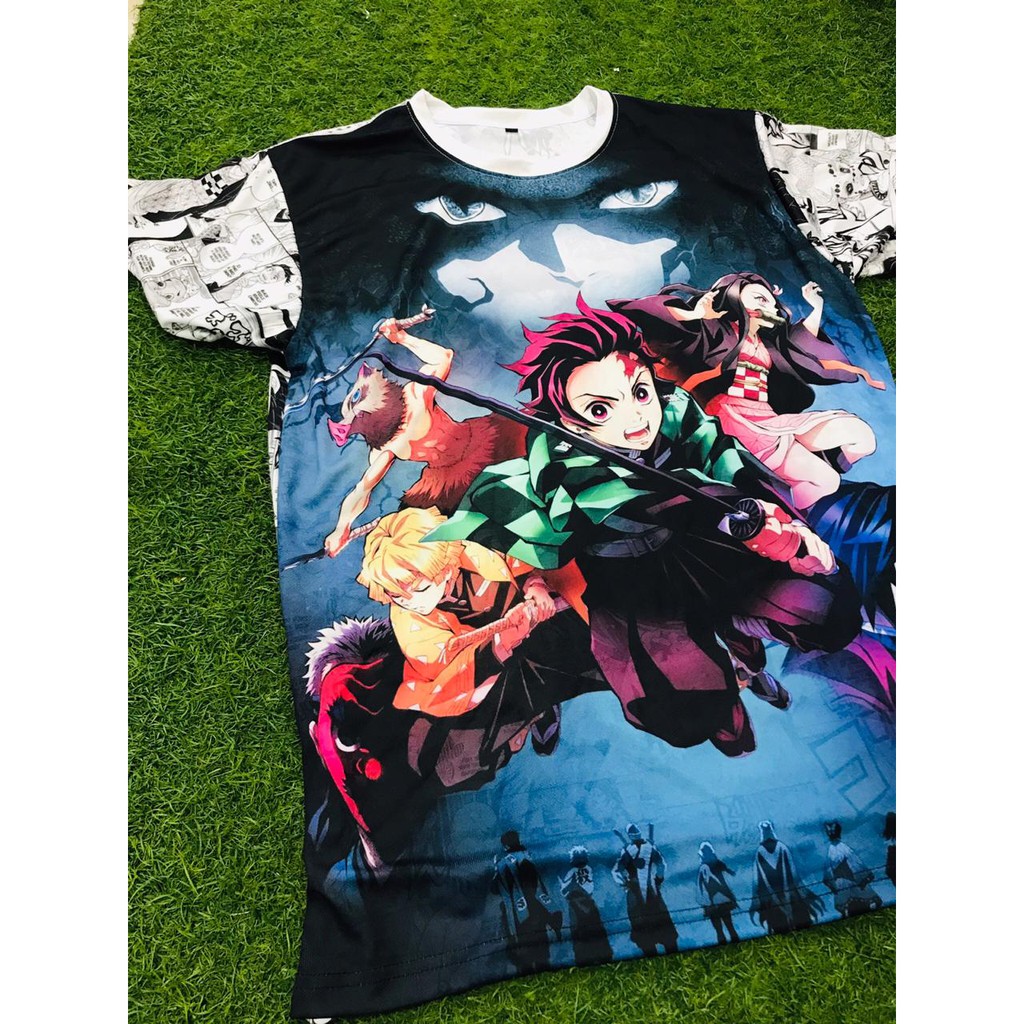 Tshirt Demon Slayer vs Muzan Fullprint