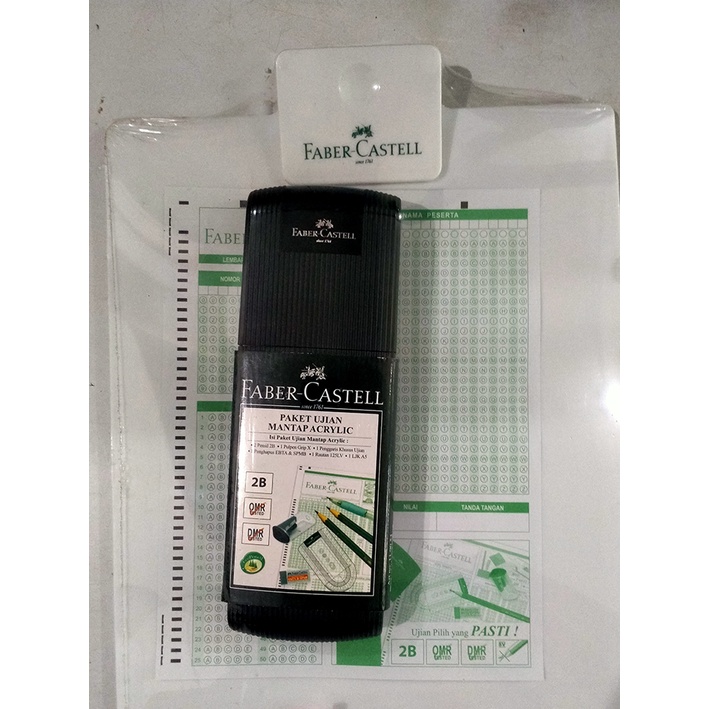 

Paket Ujian Mantap Faber Castell Lengkap dengan Papan Acrylic