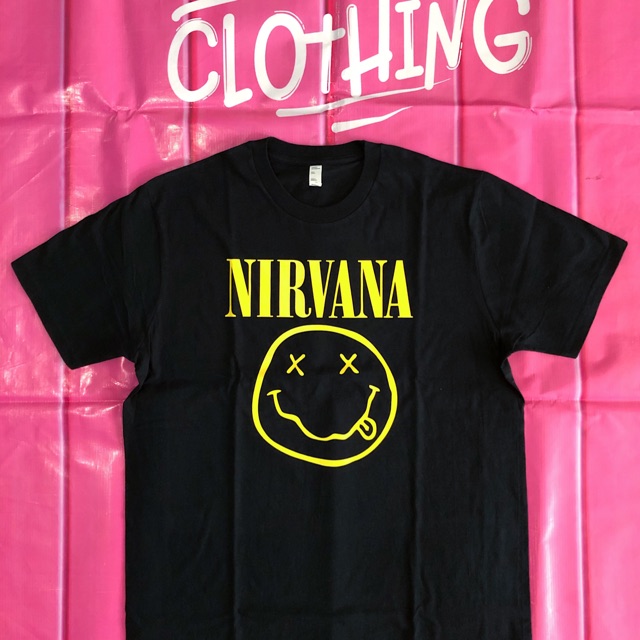 NIRVANA TEE / KURT COBAIN TEE / BAND TEE