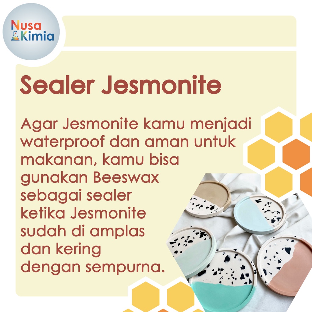 Beeswax Murni Butiran - Lilin Lebah 100 gram