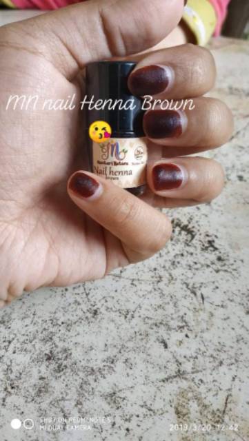 Kutek henna MN nail henna / kutek sah buat sholat
