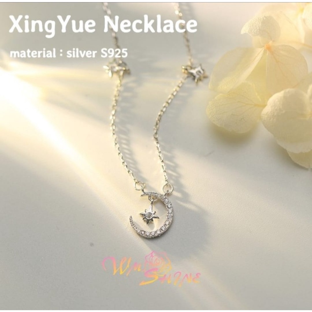 Wm.Shine XingYue Necklace 029 Kalung Wanita Perak S925