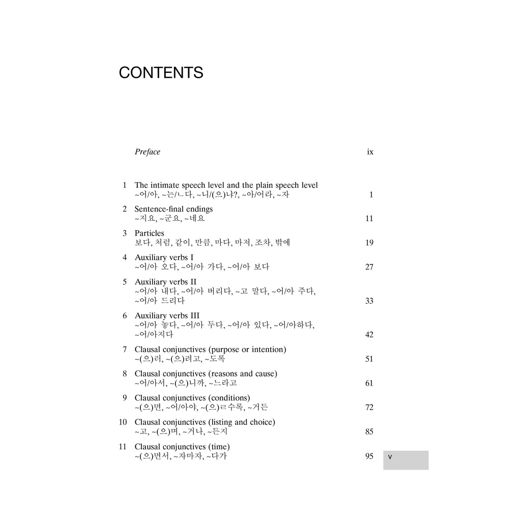 Basic / Intermediate Korean - A Grammar and Workbook | Buku Bahasa Korea Tata Bahasa-4