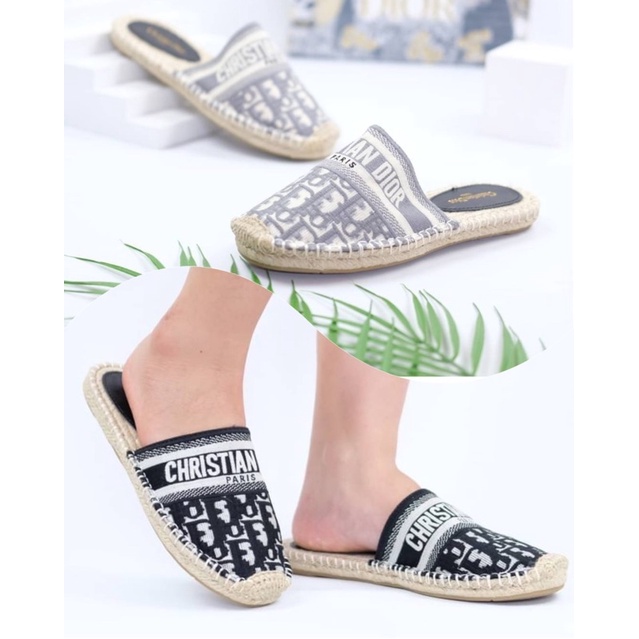 [7.7 Boombastis Sale⚡] - SANDAL WANITA DS021 DR FLATS MULES PREMIUM IMPORT