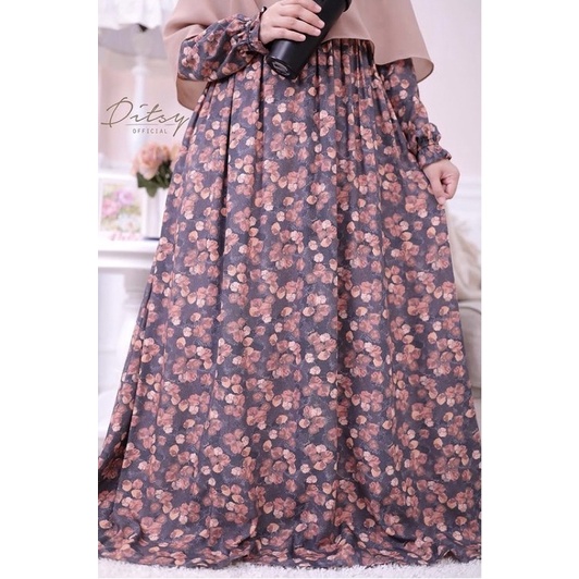 Ditsy Autumn Charcoal Size XS