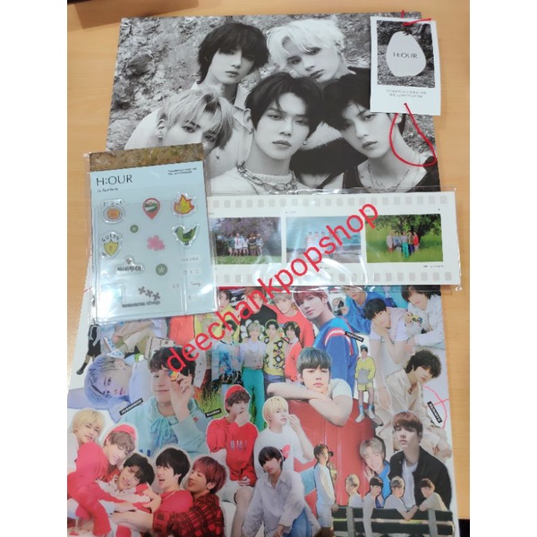 READY STOK SHARING TXT THE 3RD PHOTOBOOK H:OUR in Suncheon