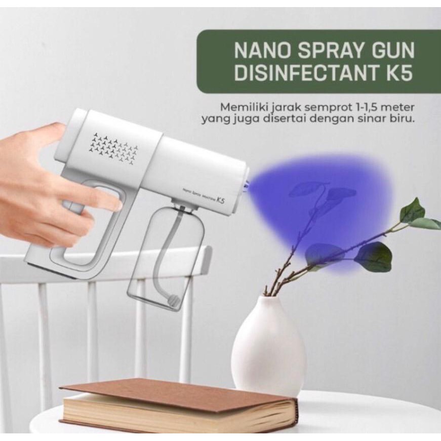 Nano Spray Gun Desinfektan/Disinfektan K5